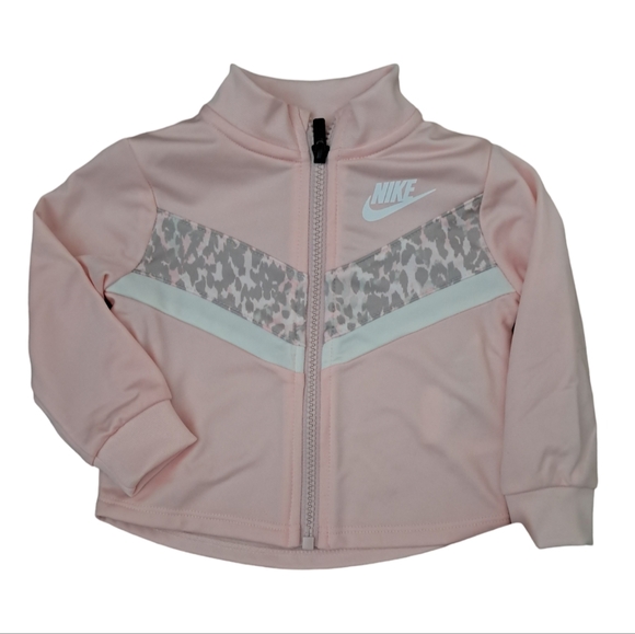 Nike Baby Girls Track Tricot Set NWT Size 18M Echo Pink - Picture 2 of 4
